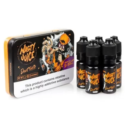 Devil Teeth - Nasty Juice E Liquid Multipack - 12mg