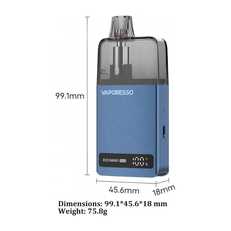 VAPORESSO ECO NANO PLUS POD KIT - Shakevaperosario - Image 2