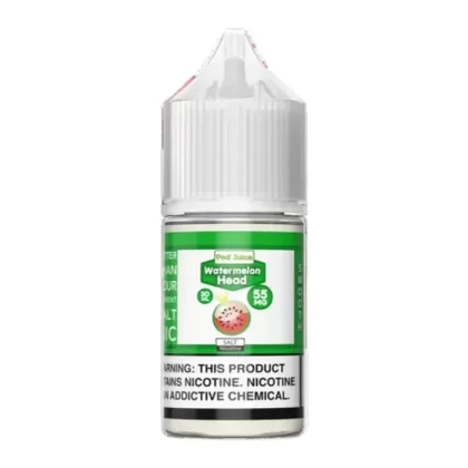 Watermelon Head Nicotine Salt by Pod Juice.