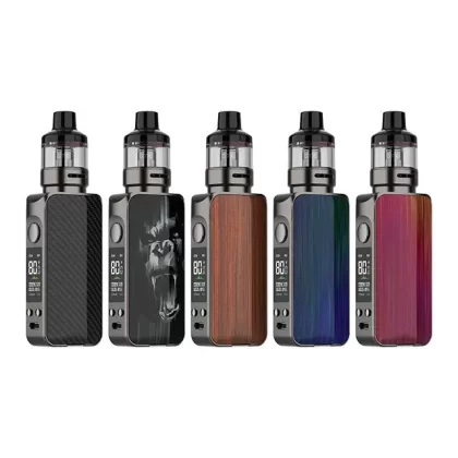 Vaporesso LUXE 80S Pod Kit - Color#Carbon Fiber>Wood Grain>Blue>Red>Gorilla5ml>2ml