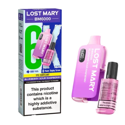 Lost Mary BM6000 Prefilled Pod Kit - Mr Blue (New)