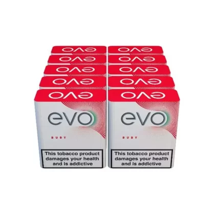 Ploom Evo Ruby Tobacco Sticks – 10 Packs (200 sticks) - Ecigpremium