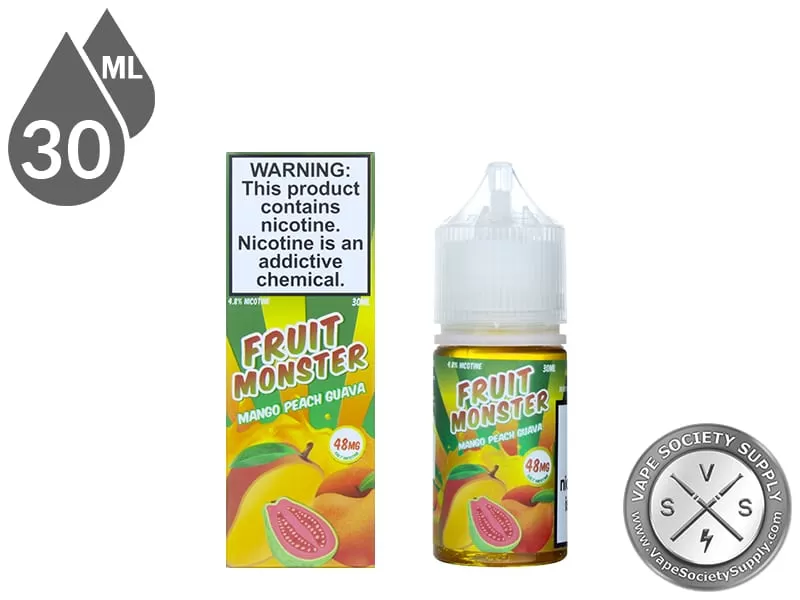 Mango Peach Guava Fruit Monster Salt 30ml - Vape Product, Vape Product - Image 2