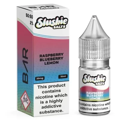 Raspberry Blueberry Lemon Slushie Bar Nic Salts E-Liquid