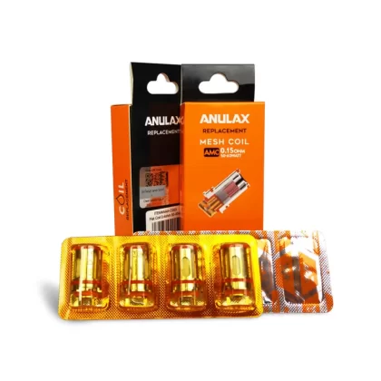 AAA Vape Anulax Replacement Coil 4pcs - Triple Stainless Coil 0.15ohm