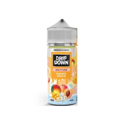 Drip Down Edition Series – Mango Peach Ice 100ml (0/3/6 mg) - Vapebazaar Pk