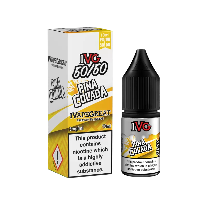 Pina Colada IVG 50/50 e Liquid 10ml – TPD - Vapestorm Co