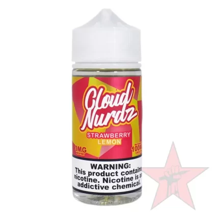 Cloud Nurdz – Strawberry Lemon – 100mL - Vape Product
