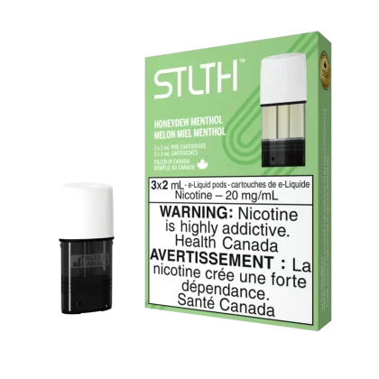 STLTH Pod Pack - Honeydew Menthol - 20 mg/mL (wholeseller) - Excise ON, 20 mg/mL (wholeseller) - Excise AB (DBAAE2)