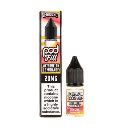 Watermelon Lemonade Nic Salt E-Liquid by Seriously Pod Fill - Vapesuperstore Co
