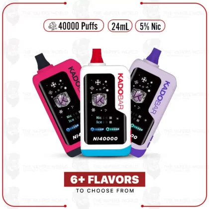 Kado Bar NI40K Ice Nic Control Disposable Jam Edition - Thevapersworld