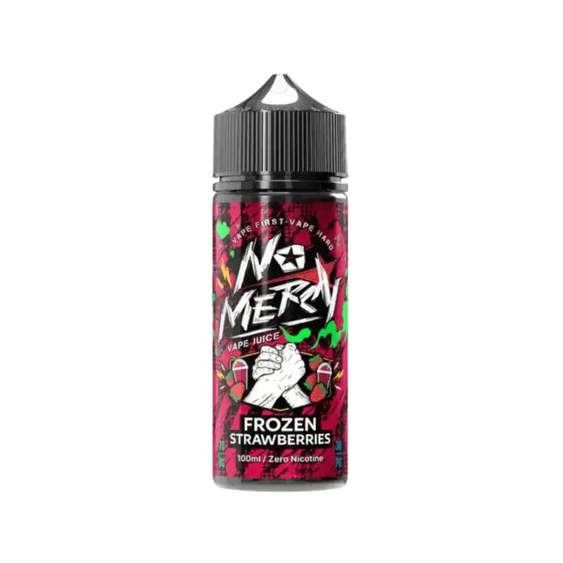 No Mercy Frozen Strawberries 100ml Shortfill by Fantasi