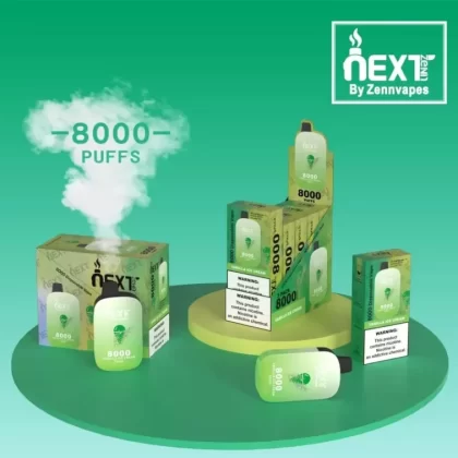 NEXTZENN DISPOSABLE VAPE 8000 PUFFS (PACK OF 5)