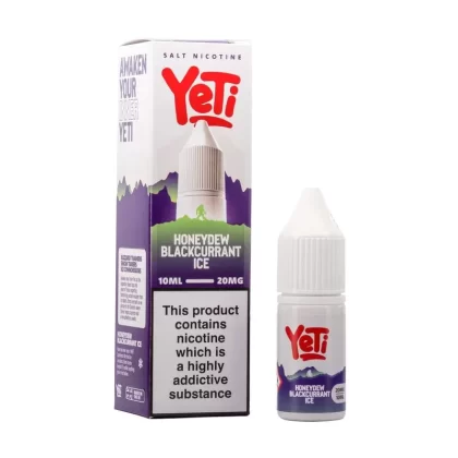 Honeydew Blackcurrant Ice Nic Salt E-Liquid by Yeti