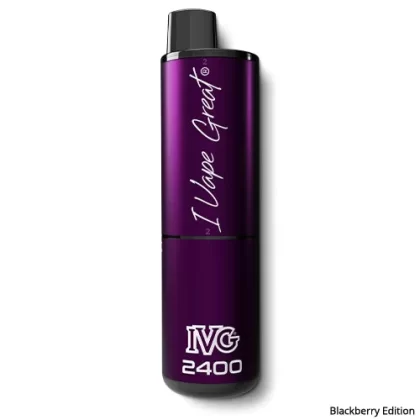 IVG 2400 Prefilled Pod Kit - Blackberry Edition - Ecigarettedirect Co