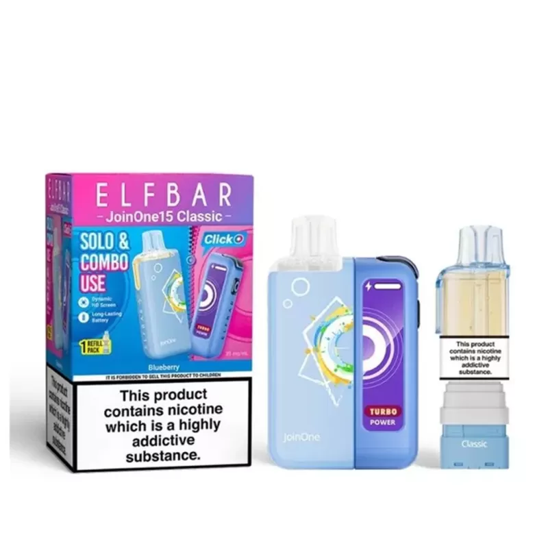 Elf Bar JoinOne15 Classic Pod Vape Kit - Lemon Lime - Image 2