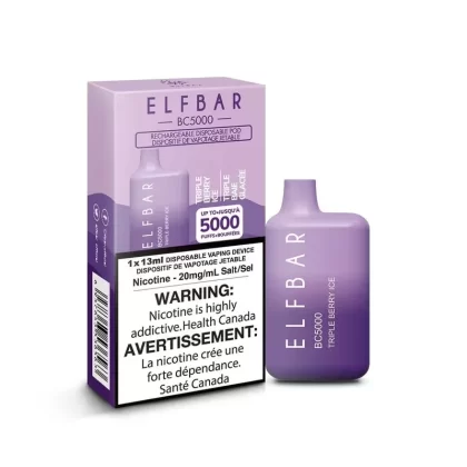 ELF BAR BC5000 Disposable Vape – Triple Berry Ice - Ecigpremium