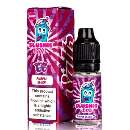 Purple Slush By Slushie 10ml Nic Salt - Nicotine Strength#10mg (Salt)>20mg (Salt)