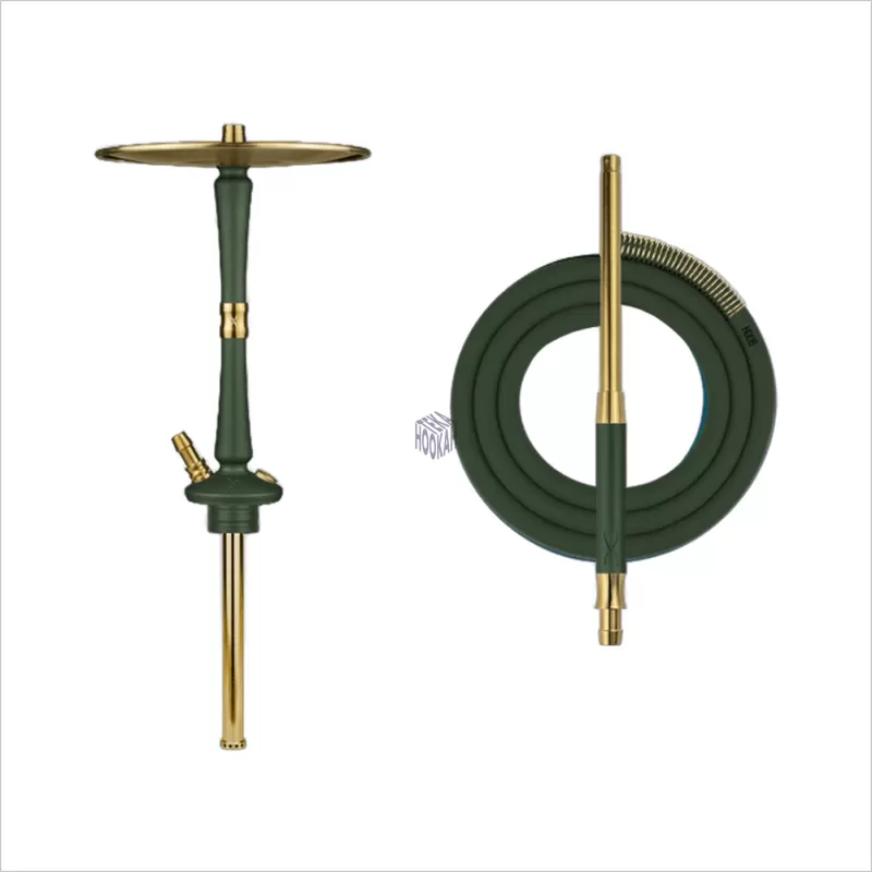 Shisha Hoob GO Wine Red Gold - Uszczelka; Dyfuzor, Talerzyk (51A05C)