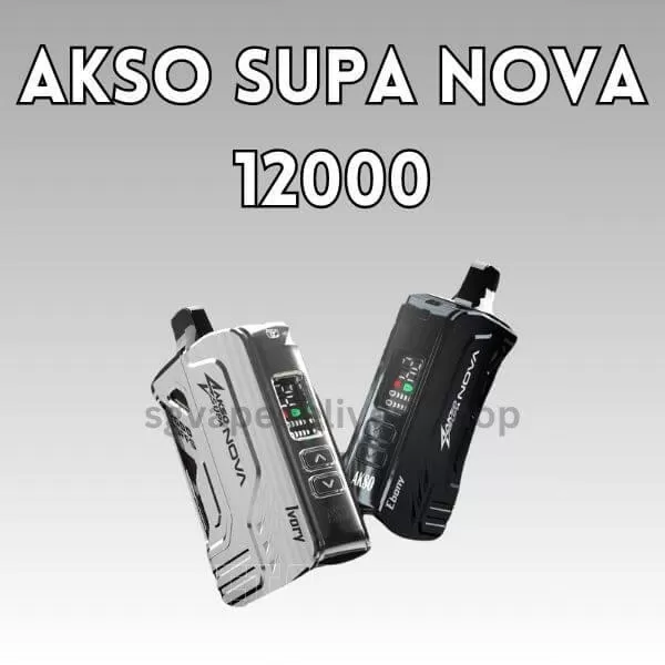 Akso Supa Nova 12000 Puffs - Cartridge Only / Soda Berries
