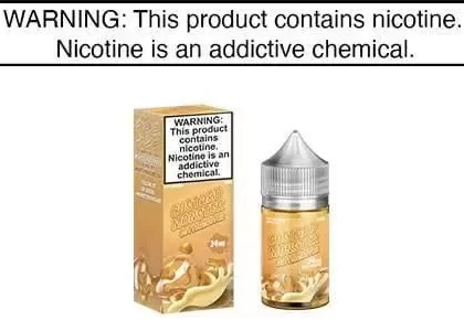 BUTTERSCOTCH BY CUSTARD MONSTER SALT NIC 30ML - Vapejuice