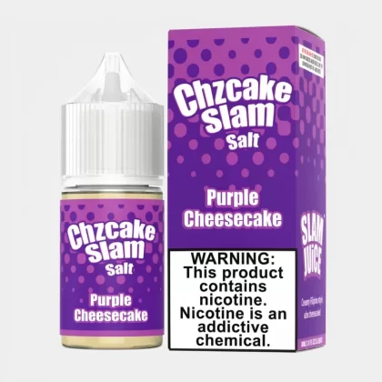 Chzcake Slam SALT 30mL – Creamy Ube Cheesecake Nic Salt Vape