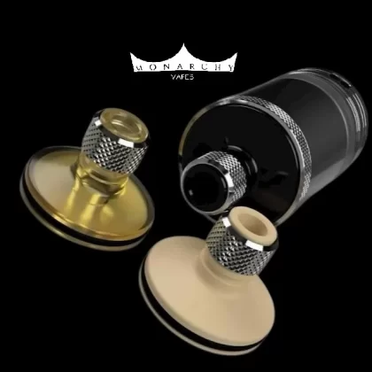 Knurled Hybrid Cap Ultem – Monarchy