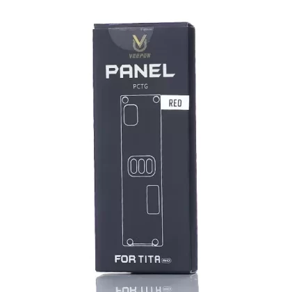 Veepon PCTG Faceplate Panel for TITA AIO (DISCONTINUED) - Clear