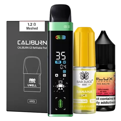Uwell Caliburn G3 Pro Pod Kit Bundle