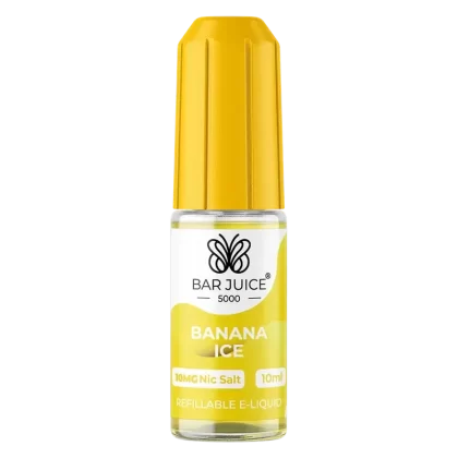 Bar Juice 5000 Banana Ice Nic Salt Vape Juice 10ml - Strength#10mg>20mg