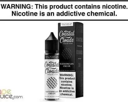 WATERMELON CREAM BY COASTAL CLOUDS 60ML - Vapejuice
