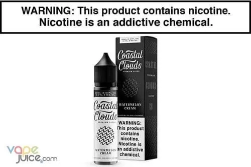 WATERMELON CREAM BY COASTAL CLOUDS 60ML - Vapejuice
