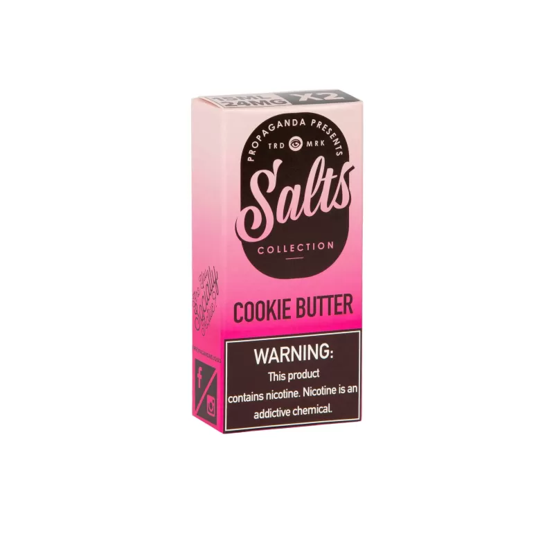 Cookie Butter 30ml - PROPAGANDA SaltNic - 50 mg - 30 ml - Image 3