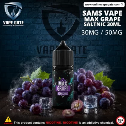 Max Grape Saltnic 30ml - Sam Vapes
