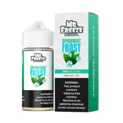 Spearmint Frost E-Liquid by Mr. Freeze - Size#100ml~Nicotine#3MG>6MG