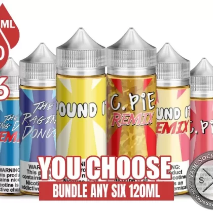 Food Fighter Juice Bundle 6x120ml (720ml)