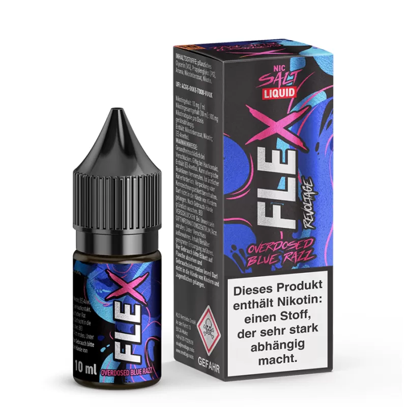 Revoltage Flex – Overdosed Blue Razz - Vapebazar - Image 3