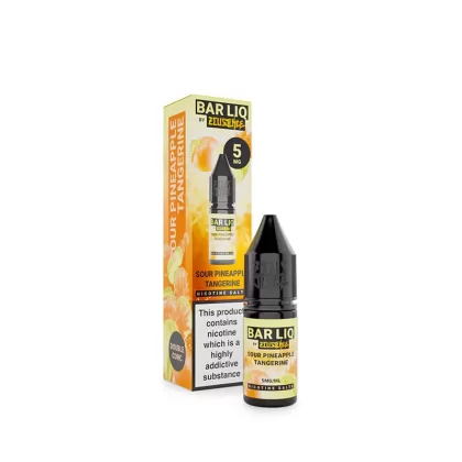 Zeus Juice Bar Liq Sour Pineapple Tangerine Nic Salt E-Liquid 10ml - 20mg