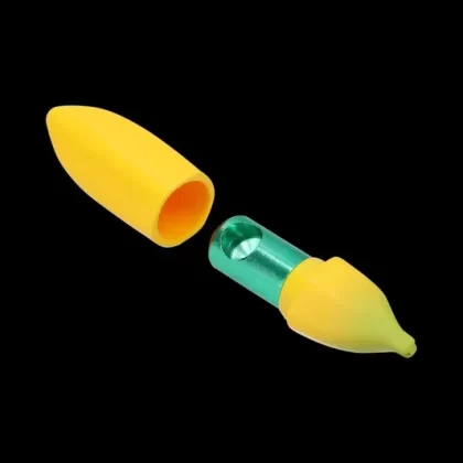Metal Hand Pipe with Silicone Banana Skin