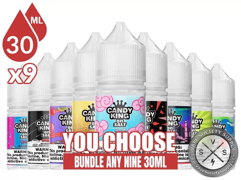 Candy King Salt Bundle 9x30ml (270ml)