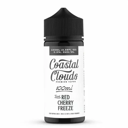 Coastal Clouds Iced Cherry Menthol Freeze 70%VG 100mL