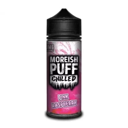 PINK RASPBERRY E LIQUID BY MOREISH PUFF – CHILLED 100ML 70VG