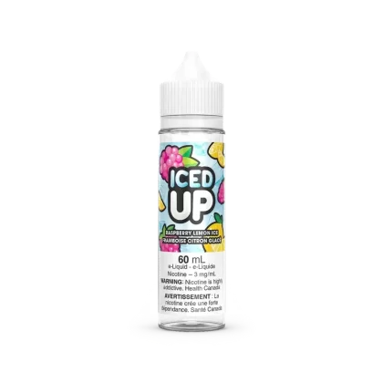 Iced Up Freebase – Raspberry Lemon Ice (60mL) | Vape Cloud Canada