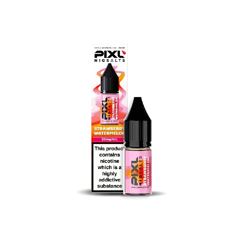 PIXL Nic Salt E-Liquid Strawberry Watermelon 10ml - Nicotine Strength#20mg>10mg