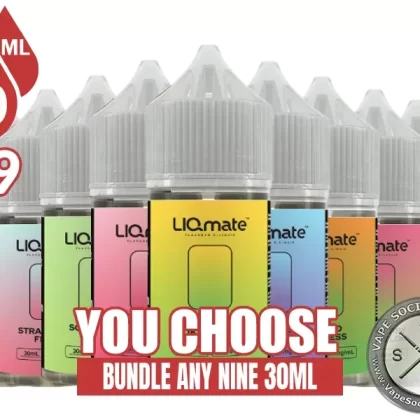 LIQmate Salt Bundle 9x30ml (270ml)