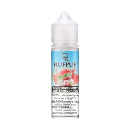 RUFPUF (Regular Series)— Sic Strawberry Watermelon Ice—(3/6)mg - Vape Product, Vape Product