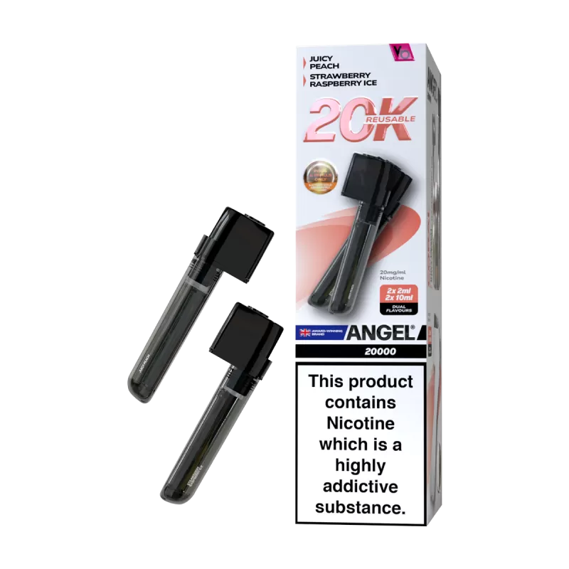 Coral Edition Vapes Bars Angel 20k Refill Pack - Vapeshop Co