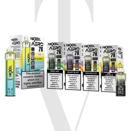 NEXEL AERO 7K PRE-FILLED VAPE KIT – 35K BUNDLE