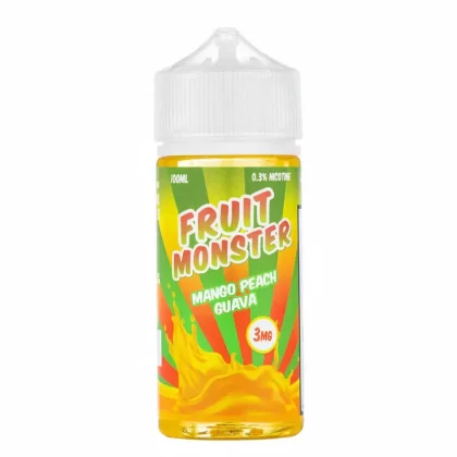 Fruit Monster – Mango Peach Guava 100mL Tropical Pre-Steeped