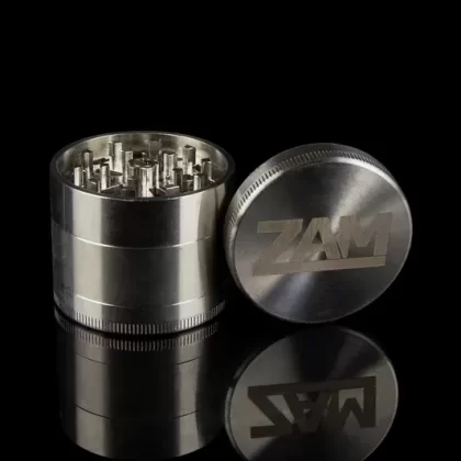 ZAM Stainless Steel 4-Piece Grinder - Ejuicewarehouse